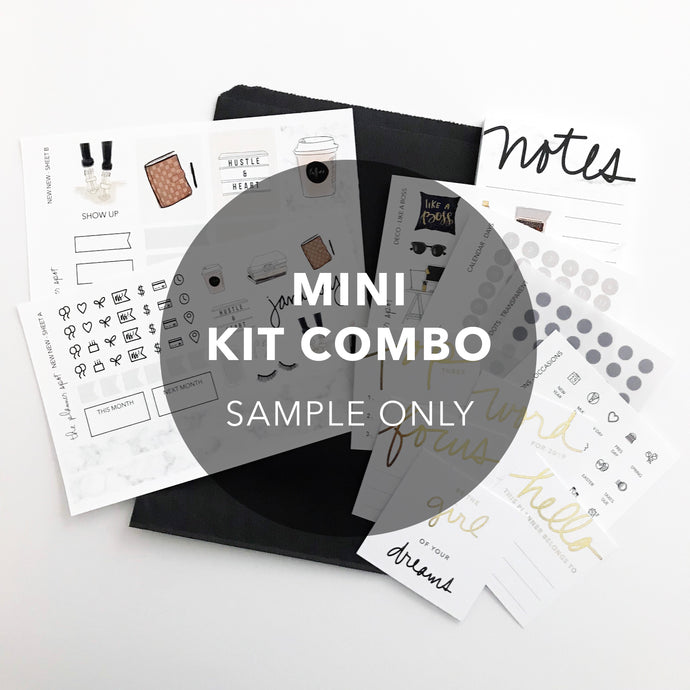Monthly Subscription - THE MONTHLY EDIT + MINI STICKER KIT COMBO