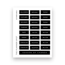 Load image into Gallery viewer, Monthly Sticker Kit - October 2025