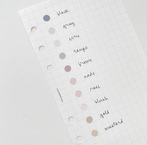 Transparent Planner Stickers - Thin Strips