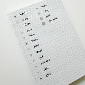 Transparent Planner Stickers - Large Drops