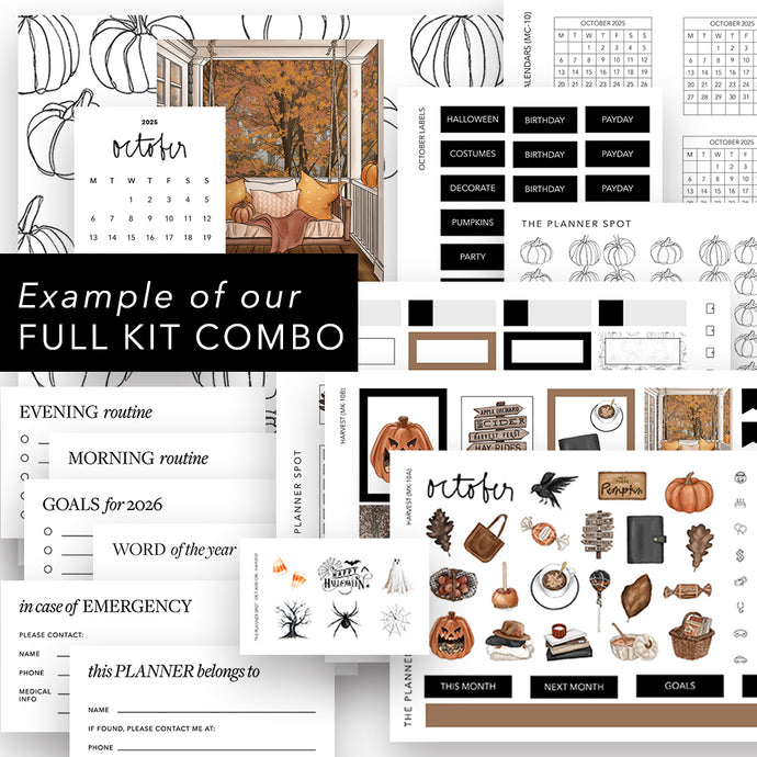 The Monthly Edit - FULL KIT COMBO Subscription