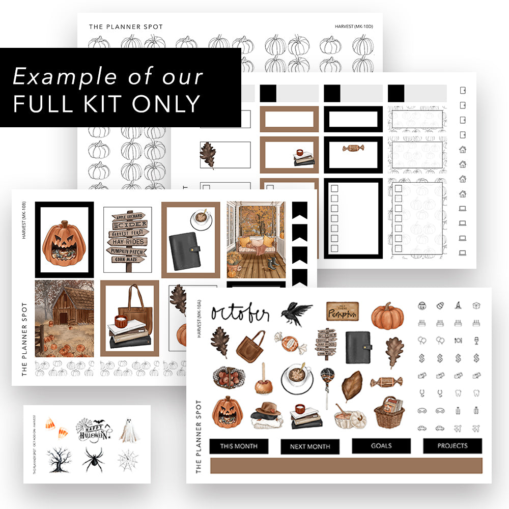 The Monthly Edit - FULL STICKER KIT Subscription