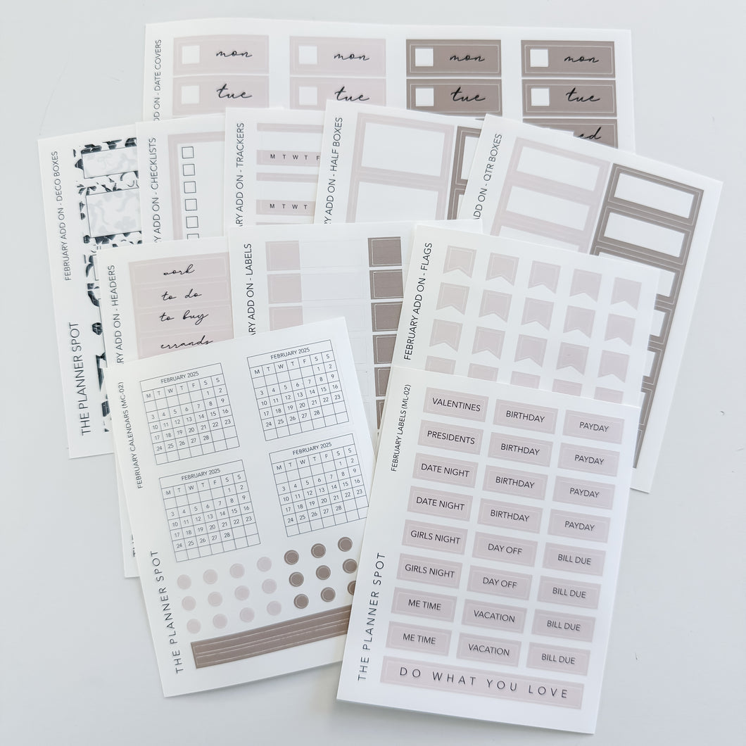 Sticker Kit - February 