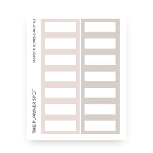 Load image into Gallery viewer, Monthly Sticker Kit - January "Day One"