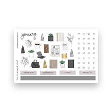 Load image into Gallery viewer, Monthly Sticker Kit - January 2025