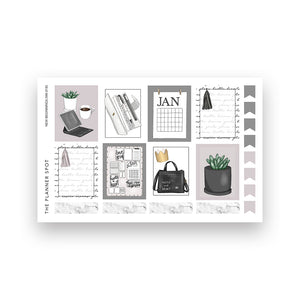 Monthly Sticker Kit - January 2025