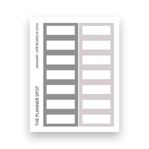 Monthly Sticker Kit - January 2025