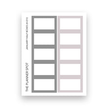 Load image into Gallery viewer, Monthly Sticker Kit - January 2025