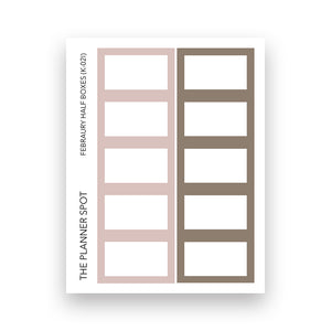 Monthly Sticker Kit - February 2025