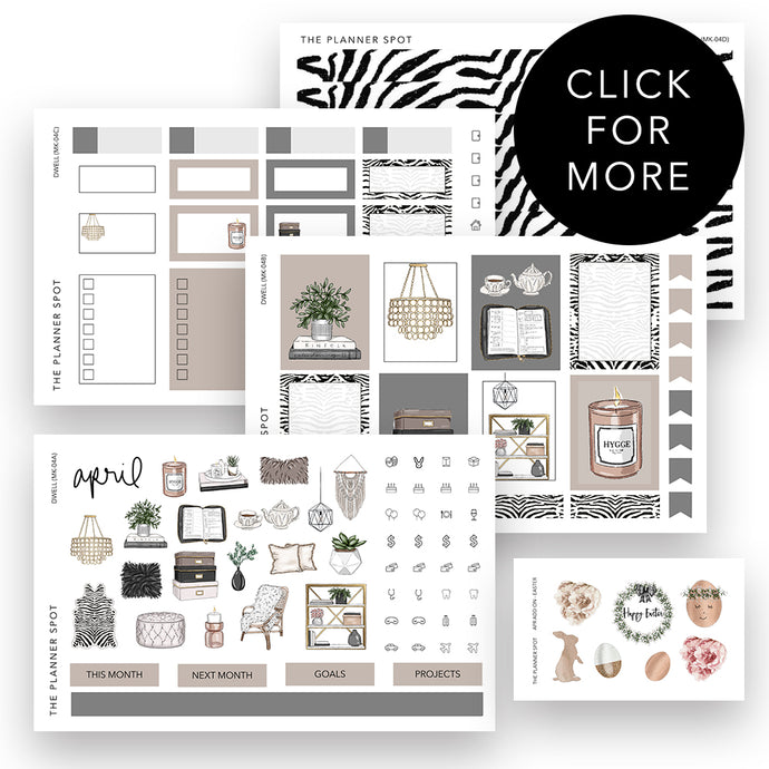Monthly Sticker Kit - April 2025