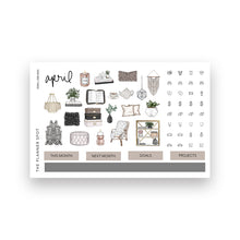 Load image into Gallery viewer, Monthly Sticker Kit - April 2025