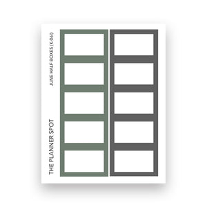 Monthly Sticker Kit - June 2025
