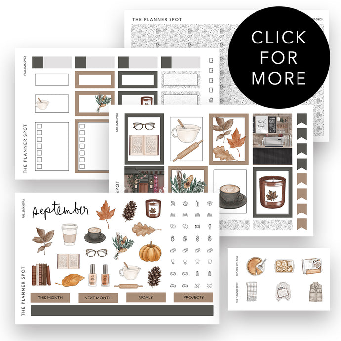 Monthly Sticker Kit - September 2025