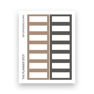 Monthly Sticker Kit - September 2025