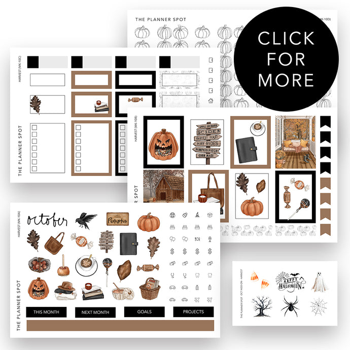 Monthly Sticker Kit - October 2025