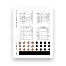 Load image into Gallery viewer, Monthly Sticker Kit - October 2025