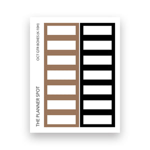 Monthly Sticker Kit - October 2025
