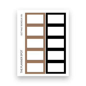 Monthly Sticker Kit - October 2025