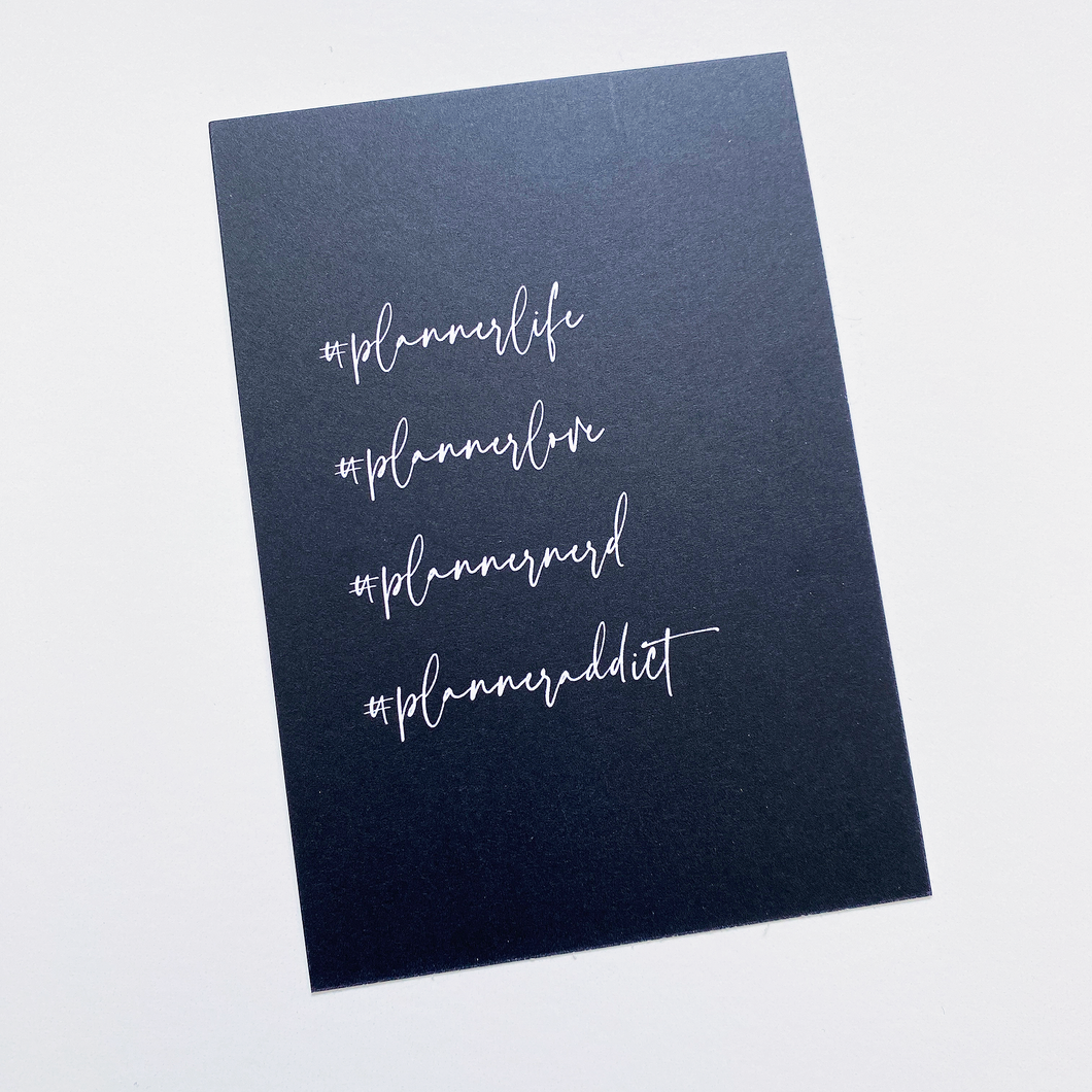 Planner Card - Planner Nerd