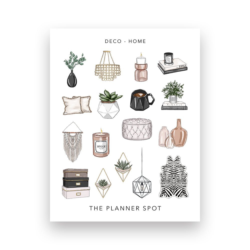 Decorative Stickers - Home – the planner spot