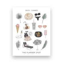 Load image into Gallery viewer, Decorative Stickers - Summer