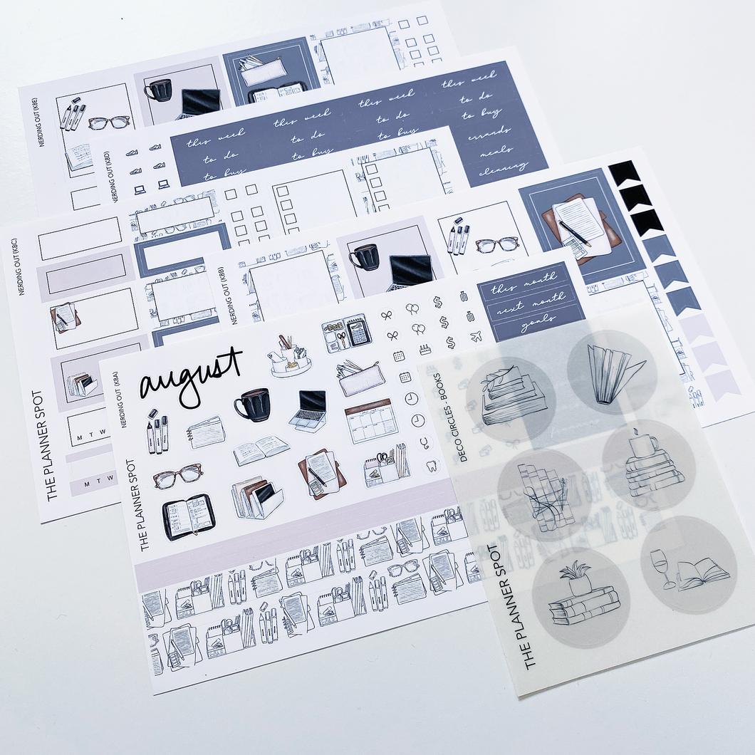 Planner Sticker Kit - August 