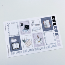 Load image into Gallery viewer, Planner Sticker Kit - August &quot;Planner Nerd&quot;