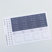 Load image into Gallery viewer, Planner Sticker Kit - August &quot;Planner Nerd&quot;