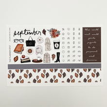 Load image into Gallery viewer, Planner Sticker Kit - September &quot;Falling For You&quot;