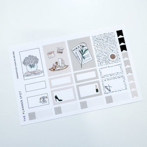 Sticker Kit - February "Romanticize Your Life"