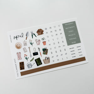 Sticker Kit - April "Grow"