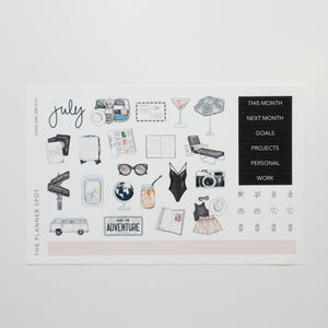 Sticker Kit - July "Gone Girl"