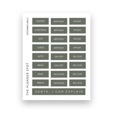 Load image into Gallery viewer, Monthly Sticker Kit - December 2025