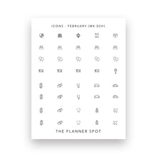 Load image into Gallery viewer, Monthly Sticker Kit - February "XOXO"