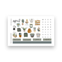 Load image into Gallery viewer, Monthly Sticker Kit - April "Happy Home"