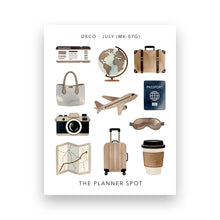 Load image into Gallery viewer, Monthly Sticker Kit - July "Adventure"