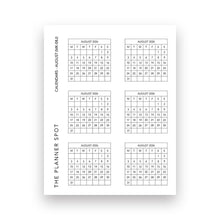 Load image into Gallery viewer, Monthly Sticker Kit - August "Stationery Lover"