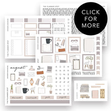 Load image into Gallery viewer, Monthly Sticker Kit - August "Stationery Lover"