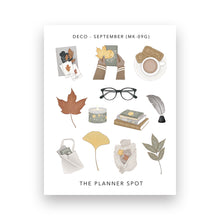 Load image into Gallery viewer, Monthly Sticker Kit - September "Booked"