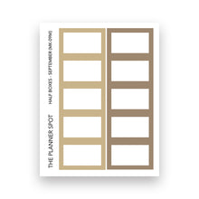 Load image into Gallery viewer, Monthly Sticker Kit - September "Booked"