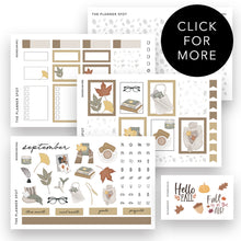 Load image into Gallery viewer, Monthly Sticker Kit - September "Booked"