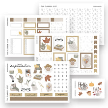 Load image into Gallery viewer, Monthly Sticker Kit - September "Booked"