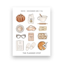 Load image into Gallery viewer, Monthly Sticker Kit - November "Cozy Season"