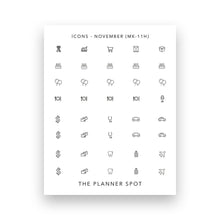 Load image into Gallery viewer, Monthly Sticker Kit - November "Cozy Season"
