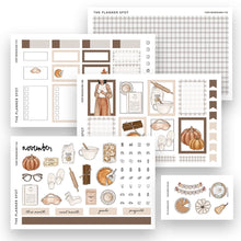 Load image into Gallery viewer, Monthly Sticker Kit - November "Cozy Season"