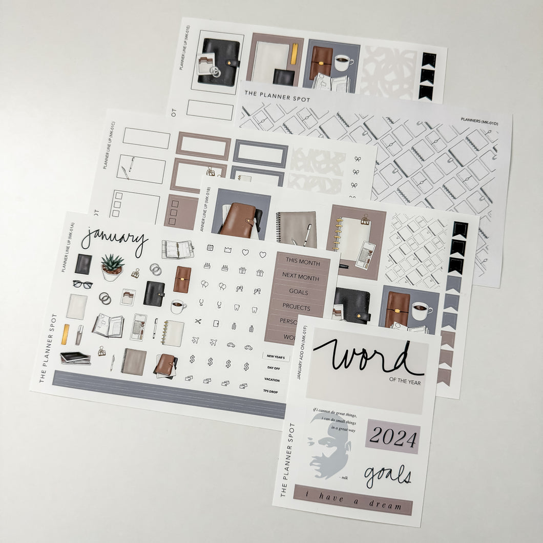 Sticker Kit - January 