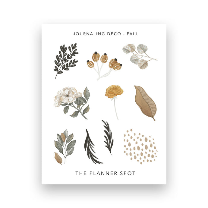 Decorative Stickers - November Deco
