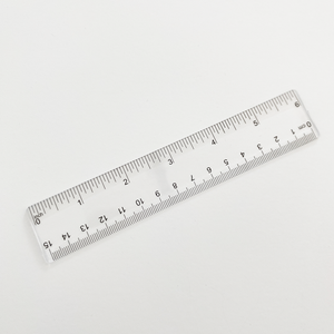 Ruler - Acrylic 6 Inch