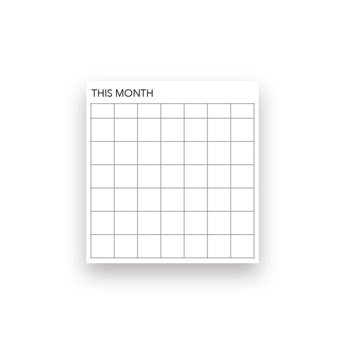 Sticky Notes - This Month