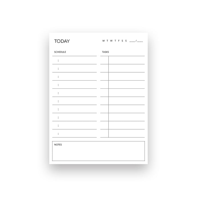 Task Notes Today Date Sticky Notes – the planner spot